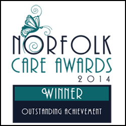 Norfolk Care Awards Winner 2014